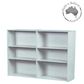 Solid Back Bookcase Range D300mm 18mm Level 1