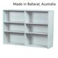 Solid Back Bookcase Range D300mm 18mm Level 1