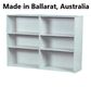 Solid Back Bookcase Range D300mm 18mm Level 1