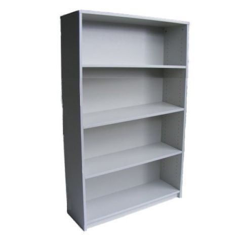 Bookcase Solid Back 18mm H1500xW900xD300mm 3Sh L1
