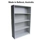 Solid Back Bookcase Range D300mm 18mm Level 1