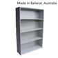 Solid Back Bookcase Range D300mm 18mm Level 1