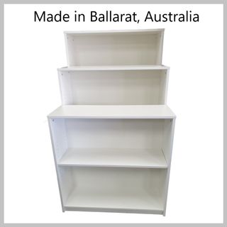 Solid Back Bookcase Range D300mm 18mm L1