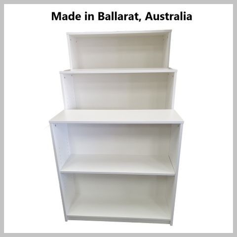 Solid Back Bookcase Range D300mm 18mm Level 1