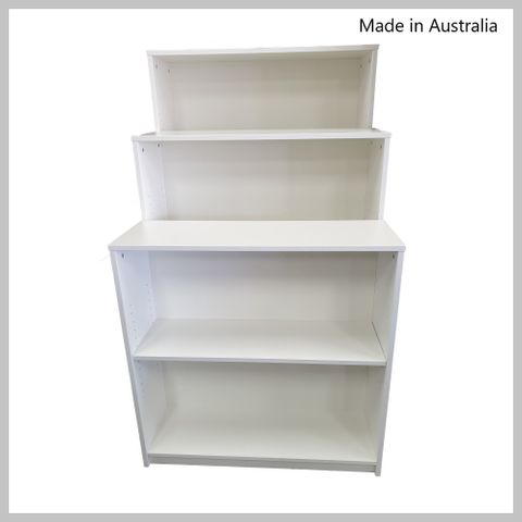 Solid Back Bookcase Range D300mm 18mm Level 1