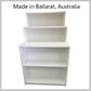 Solid Back Bookcase Range D300mm 18mm Level 1