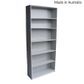 Solid Back Bookcase Range D300mm 18mm Level 1