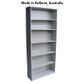 Solid Back Bookcase Range D300mm 18mm Level 1