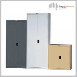 Stationery Cabinet H915xW900xD455mm  2 Shelves