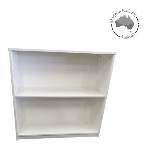 Bookcase Solid Back 18mm H900xW900xD320mm 1Sh L1