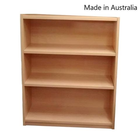 Bookcase Solid Back 18mm H1200xW900xD320 2Sh L1