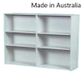 Solid Back Bookcase Range D320mm 18mm Level 1