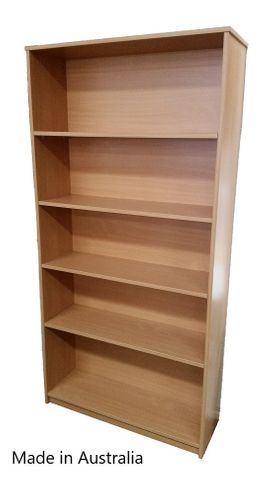 Bookcase Solid Back 18mm H1800xW900xD320mm 4Sh L2