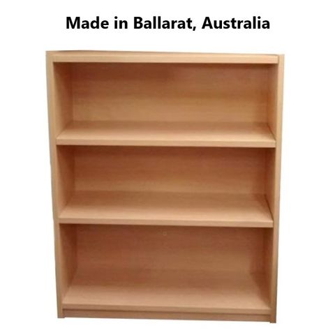 Bookcase Solid Back 25mm H1200xW900xD320mm 2Sh L1