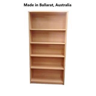 Bookcase Solid Back 25mm H1800xW900xD320mm 4Sh L2