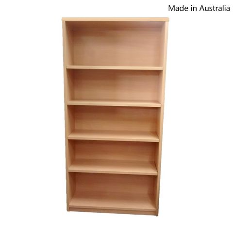 Bookcase Solid Back 25mm H1800xW900xD320mm 4Sh L2