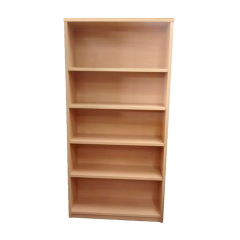 Bookcase Solid Back 25mm H1800xW900xD320mm 4Sh L2
