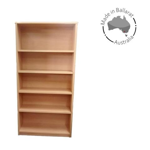Solid Back Bookcase Range D300mm 25mm Level 2