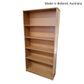 Solid Back Bookcase Range D300mm 25mm Level 2