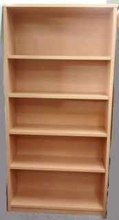 Solid Back Bookcase Range D320mm 25mm L1