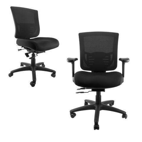 Siena Synchron Medium Back Chairs - 135kg