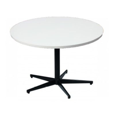 Round Tables 900mm Diam with Zurich 5 way Base. H725mm
