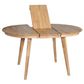 Belmont 1050mm Round Extension Table. Opens1380mm