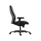 Hilton High Back Executive Chair Black PU 120kg