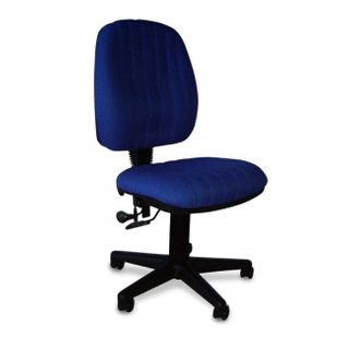 Clancy HB Chair No Arms 3L 110kg Eureka Charcoal