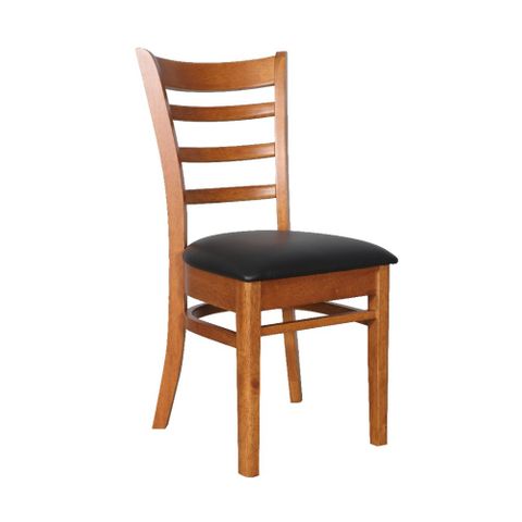 Mustang Dining Chair Timber Frame PU Seat