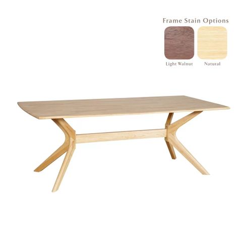 York 2100 Rectangular Table L2100xD1050xH750mm