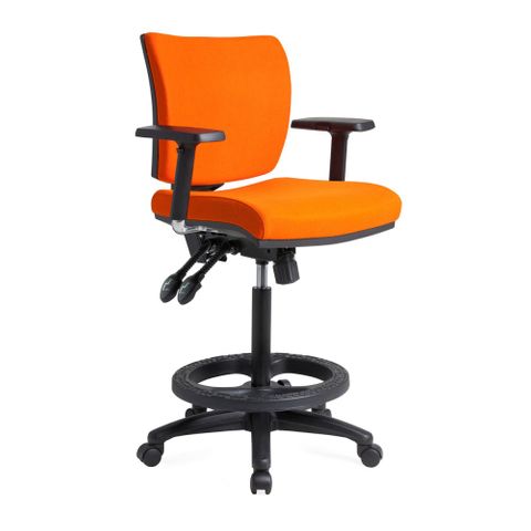 Apollo Drafting Chair Medium Back with Arms