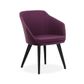 Annette Visitor Chair L5 Wooden Legs Fabric of Choice 120kg