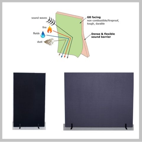 Acoustic Freestanding Partitions - Australian Made