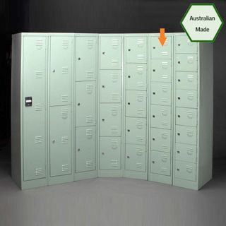 Locker 6 Tier H1800xW305xD457mm Keylocking