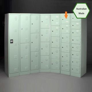 Locker 6 Tier H1800xW380xD457mm Keylocking