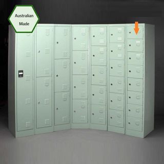 Locker 8 Tier H1800xW380xD457mm Keylocking