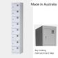 Flat Top Lockers - Australian Made - 380mm Wide, 1800mm High