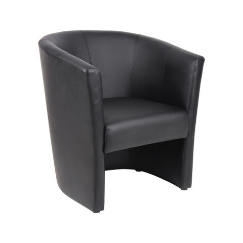 Tub Single Seater 120 kg Black PU