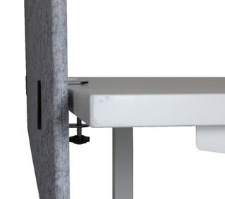 Screen Bracket Hedj Front- Mount Clamp  Setx2 Black