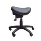 Ergo Saddle Seat No Back  2L Tilt 110 kg Black Vinyl