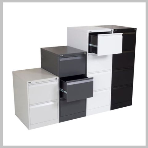 Go Steel Vertical Filing Cabinets - Imported