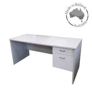 Bourke Desk Single Pedestal L1800xD900xH725mm L2