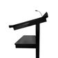 Lectern Mobile Black H1205xW445xD450mm Boxed