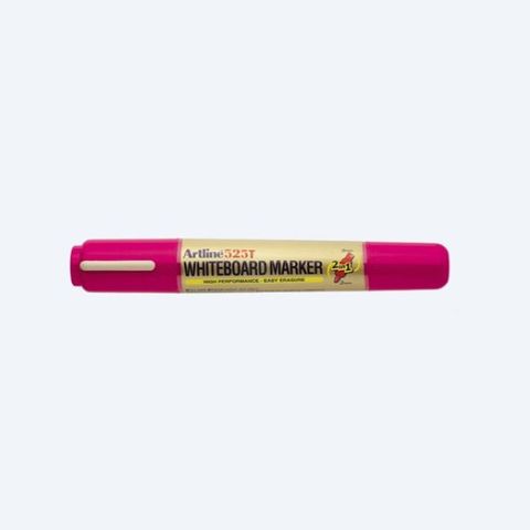 Artline 525T Whiteboard Marker Dual Nib Pink Pen