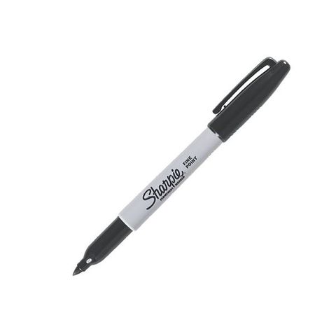 Sharpie Permanent Marker Extra Fine 1mm Black per marker