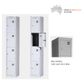 Steel Lockers STR - Flat Top - 1840mm high - Australian Made