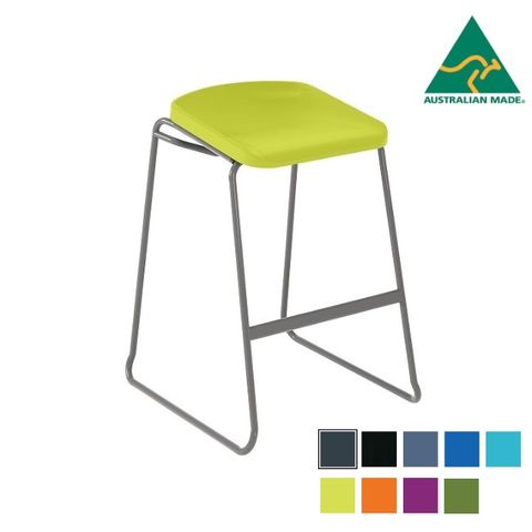 Postura Focus Sled Base Stool, No Back, PP Seat