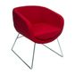 Splash Cube Lounge Chair Sled Base 120 kg
