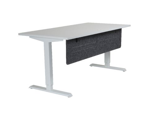 Screen Hedj Below-Desk PET L1400x330x15mm